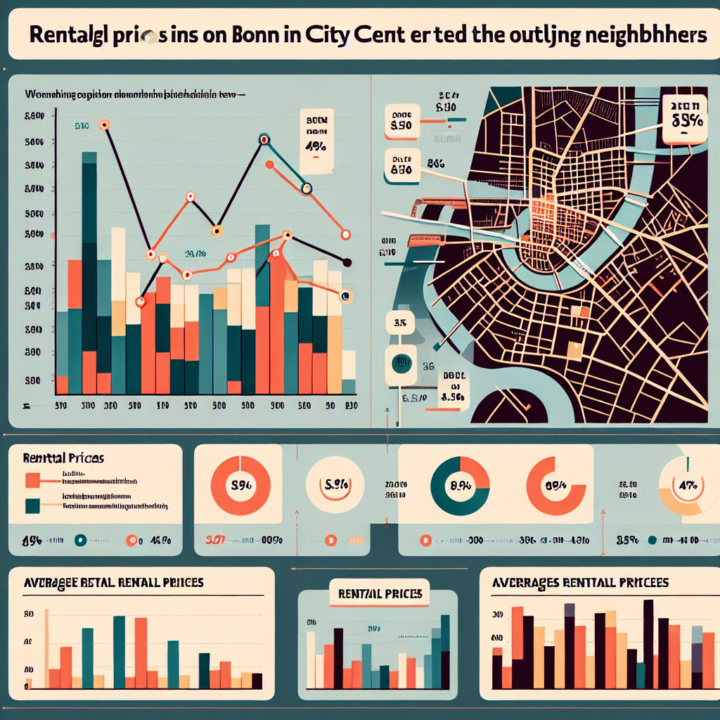 Mietpreisentwicklung Bonn Stadtzentrum vs. umliegende Stadtteile